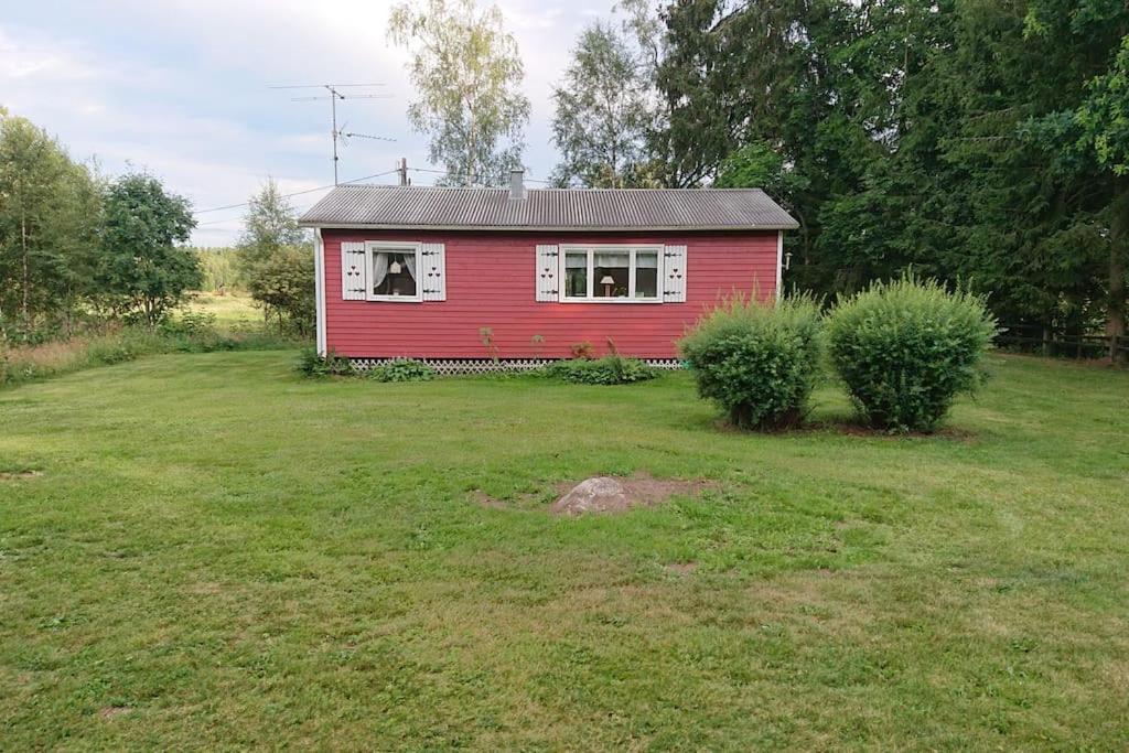 Stuga Vad Vatten Åsarp Exterior foto